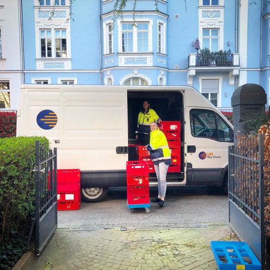 Food donations in Frankfurt