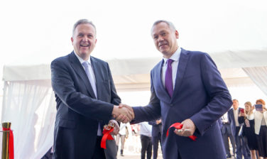 LSG Sky Chefs CSC Novosibirsk, new opening, Alfred Rigler