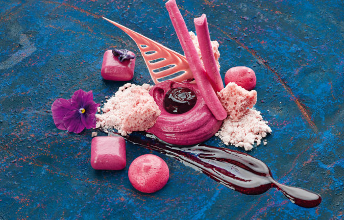 LSG Group calendar, Shades of Purple, dessert