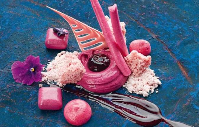 LSG Group calendar, Shades of Purple, dessert