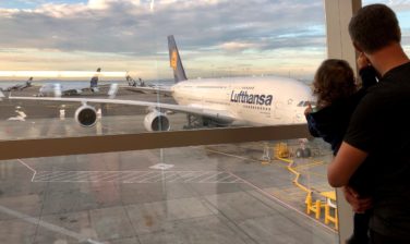 Lufthansa Airbus in Auckland (AKL)