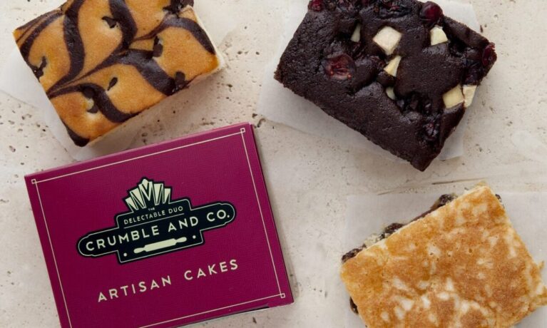 Crumble & Co. Cookie Packaging